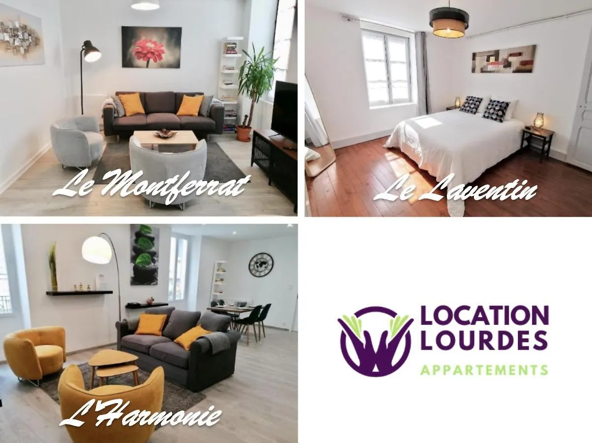 Apartment L'Harmonie 72M2 - 2 Chambres Parentales - Rue De La Halle - Hyper Centre Lourdes France