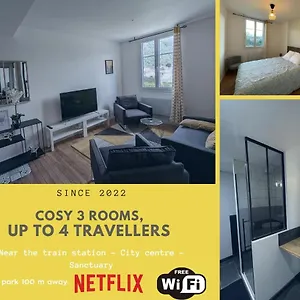  Apartment T2 Bis Cosy Proche Gare